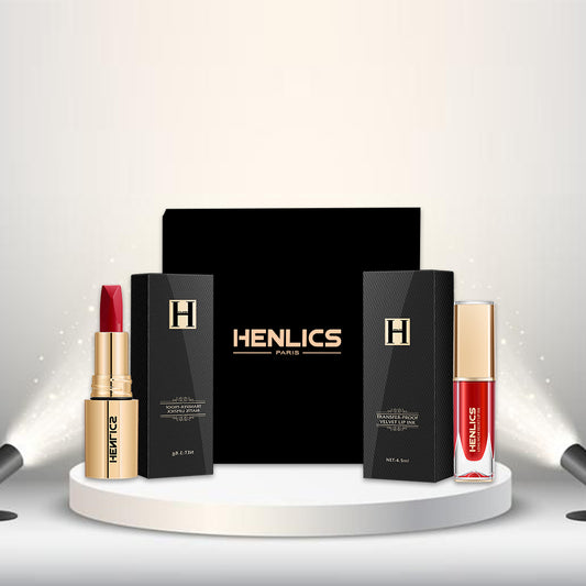 Henlics Paris Luxe Liquid 12HR Lipcolour – Set of 2 Combo Offer - Henlics Paris